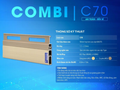 Cửa Cuốn Austdoor Siêu Thoáng C70