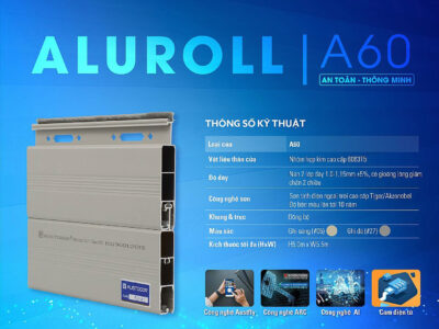 Cửa Cuốn Austdoor Khe Thoáng A60