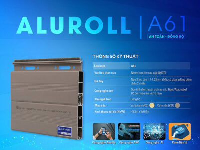 Cửa Cuốn Austdoor Khe Thoáng A61