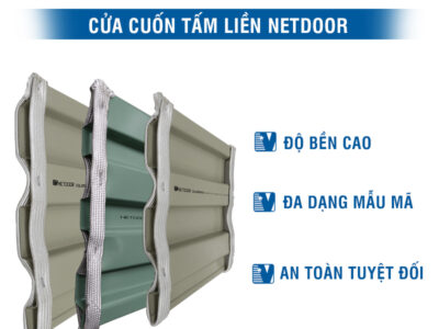 Của cuốn tấm liền Netdoor