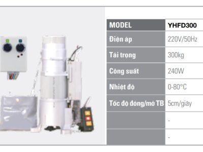 Motor cửa cuốn chống cháy Austdoor YHFD300